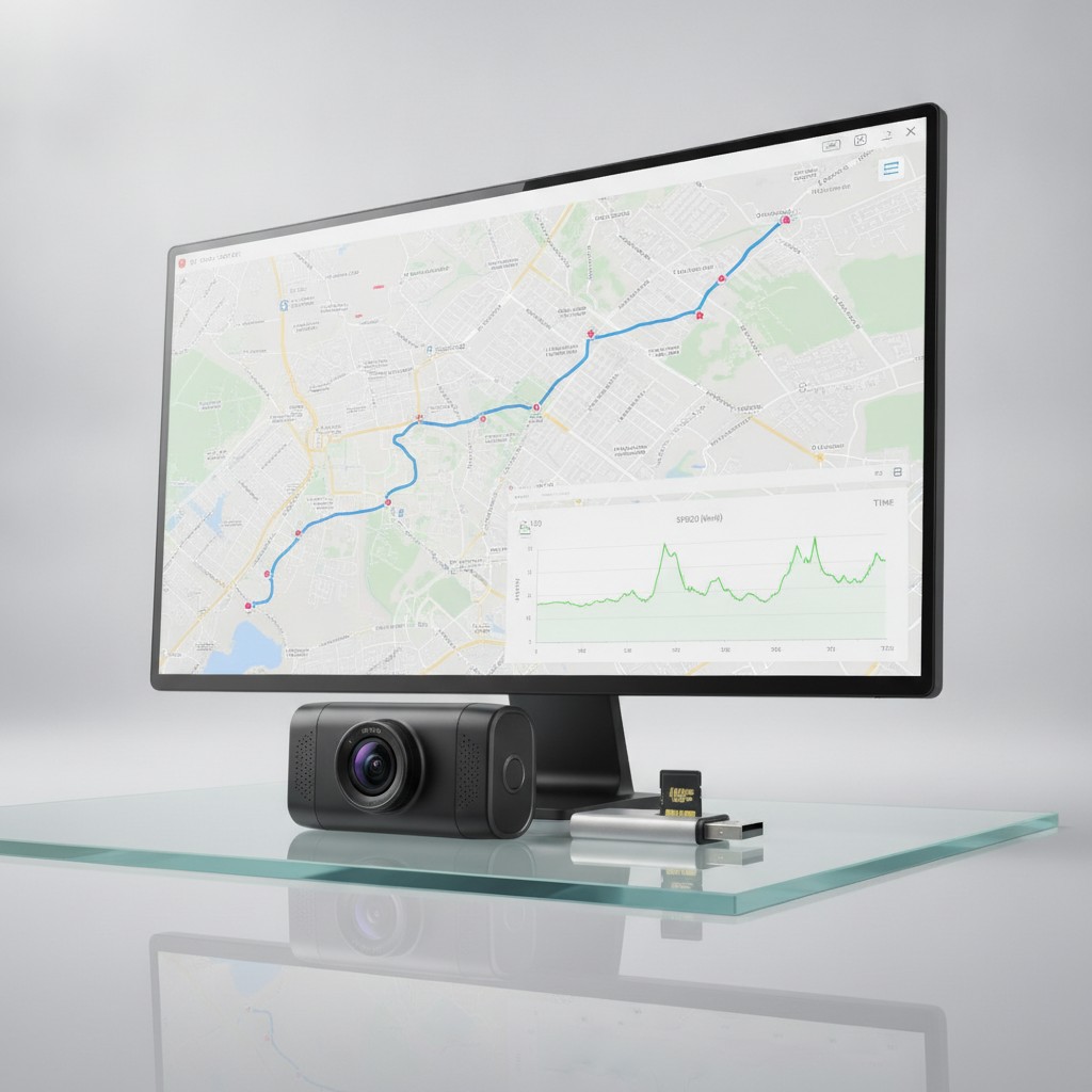 Analyser les Données GPS de Votre Dashcam : Vitesse, Tracé et Outils