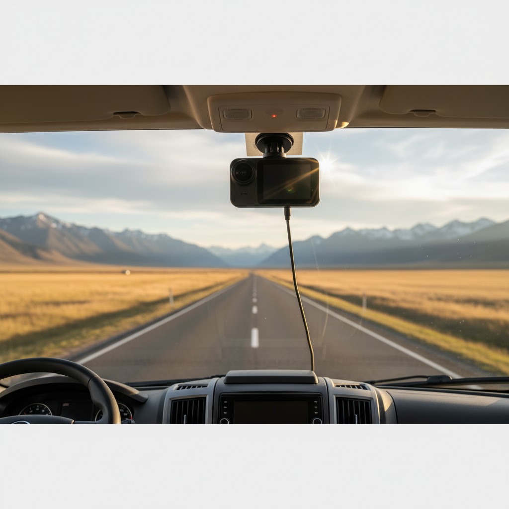 Dashcam Camping-Car et Van Aménagé : Le Guide Complet pour Voyager Serein