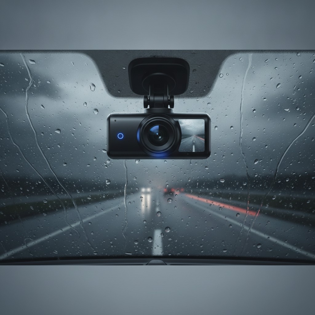 Dashcam par Mauvaise Météo : Pluie, Neige et Brouillard — Conseils et Réglages