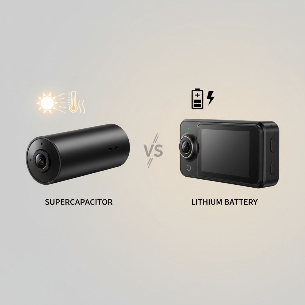Dashcam Supercondensateur vs Batterie Lithium : Quelle Technologie Choisir ?