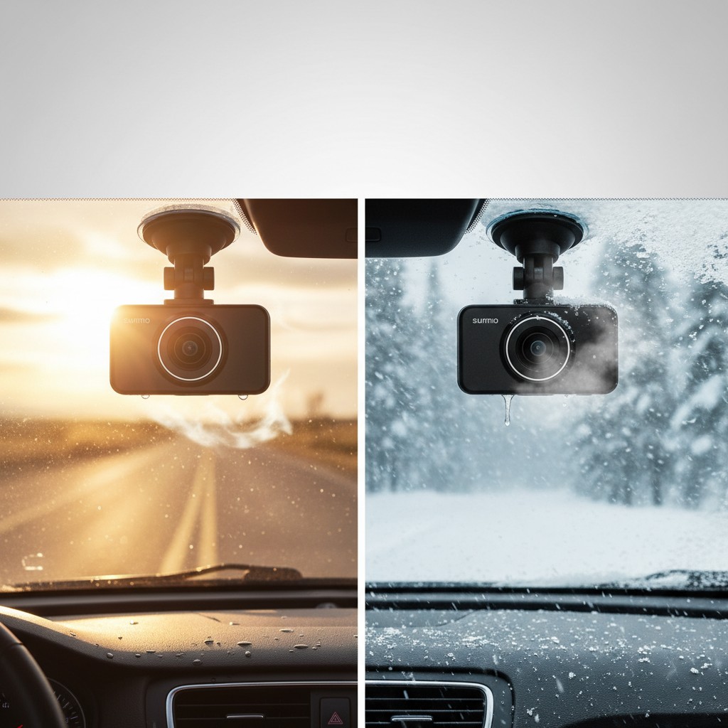 Dashcam et Températures Extrêmes : Protéger sa Caméra du Froid et de la Chaleur