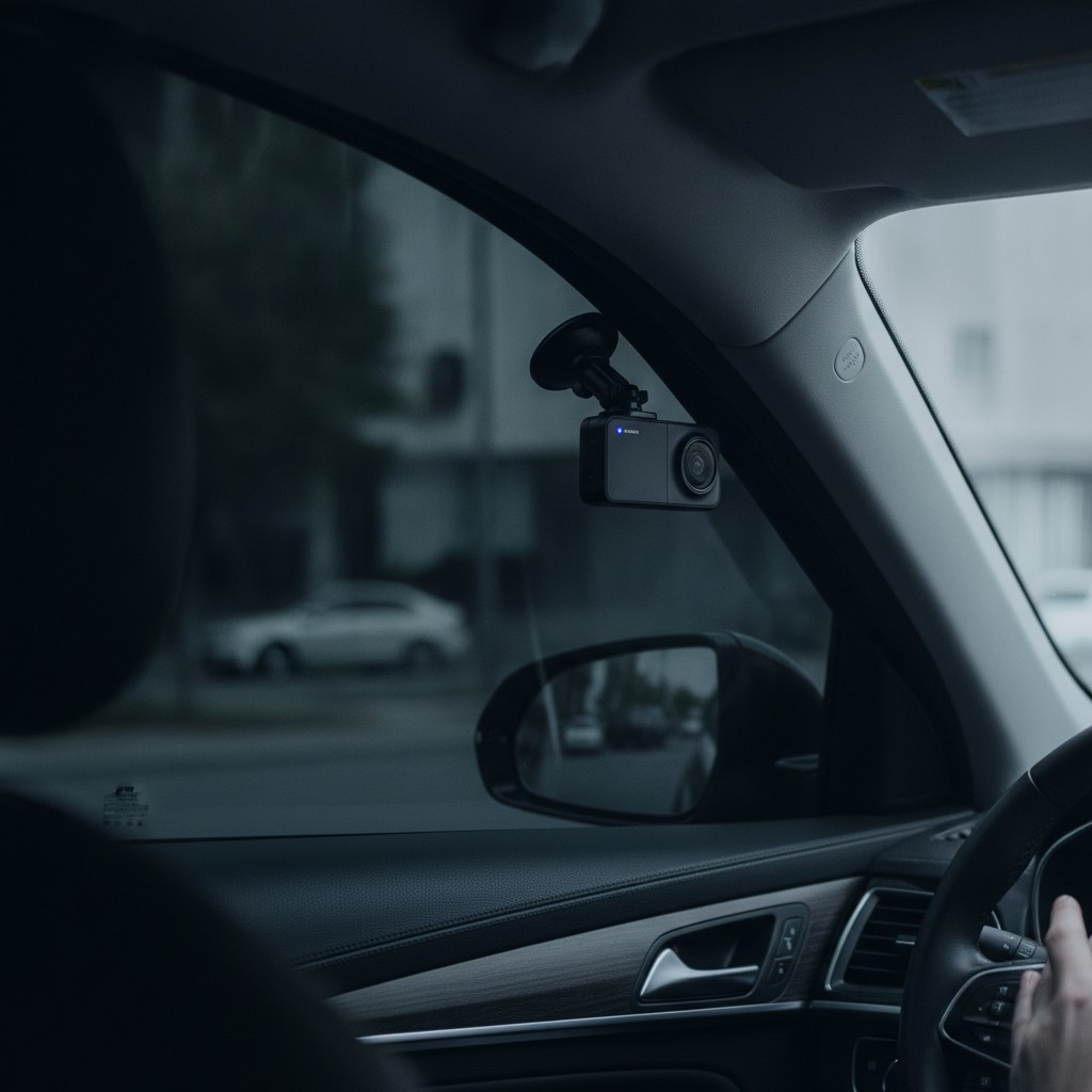 Pourquoi ma dashcam filme mal à travers une vitre teintée