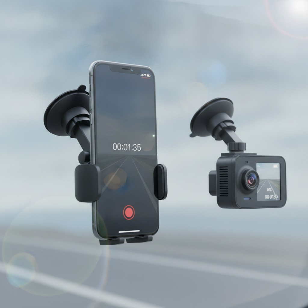 Peut-on utiliser son smartphone comme dashcam à la place d'une caméra embarquée ?